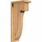 Ekena Millwork Del Monte Smooth Corbel w/Backplate, Western Red Cedar, 5 1/2"W x 10"D x 22"H COR06X10X22DEL01SWR - alternate 1
